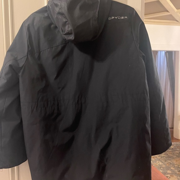 Boys Large Spyder Ski Jacket - Picture 7 of 8